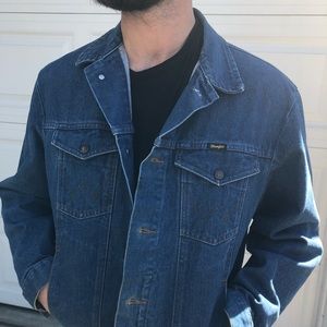 Genuine Vintage Wrangler Denim Jacket - men’s med